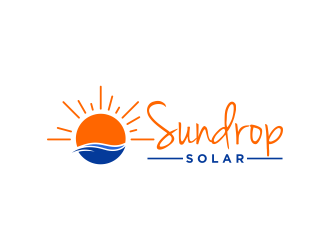 Sundrop Solar logo design by dodihanz