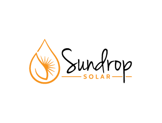 Sundrop Solar logo design by Andri
