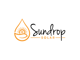 Sundrop Solar logo design by Andri