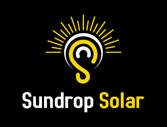 Sundrop Solar logo design by Sandip