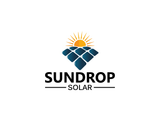 Sundrop Solar logo design by Rexi_777