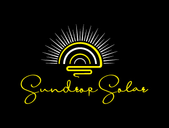 Sundrop Solar logo design by Sandip