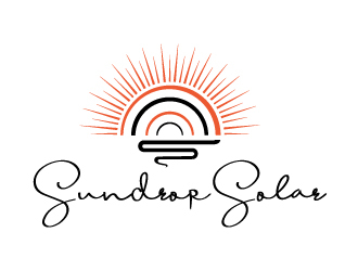 Sundrop Solar logo design by Sandip