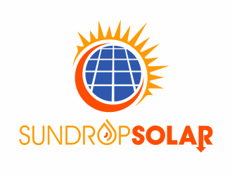 Sundrop Solar logo design by agus