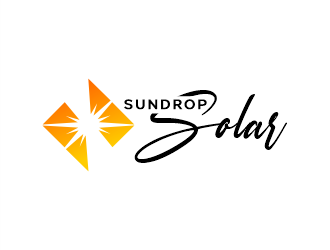 Sundrop Solar logo design by Gwerth