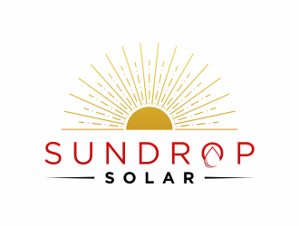 Sundrop Solar logo design by Zeratu