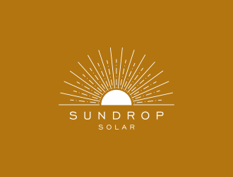 Sundrop Solar logo design by Zeratu