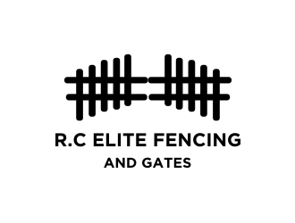 R.C ELITE FENCING AND GATES logo design by Lafayate