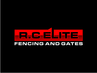 R.C ELITE FENCING AND GATES logo design by asyqh