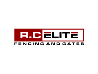 R.C ELITE FENCING AND GATES logo design by asyqh