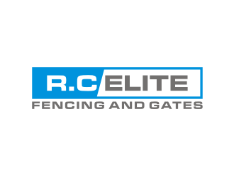 R.C ELITE FENCING AND GATES logo design by asyqh