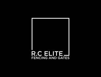 R.C ELITE FENCING AND GATES logo design by Avro