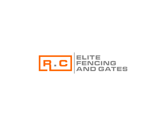 R.C ELITE FENCING AND GATES logo design by jancok