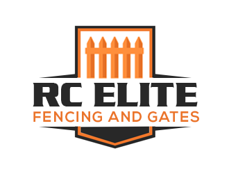 R.C ELITE FENCING AND GATES logo design by kunejo
