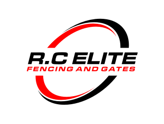 R.C ELITE FENCING AND GATES logo design by asyqh