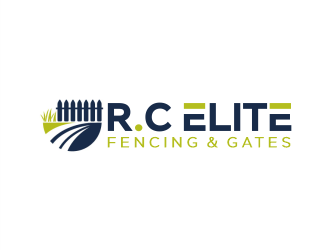 R.C ELITE FENCING AND GATES logo design by Gwerth