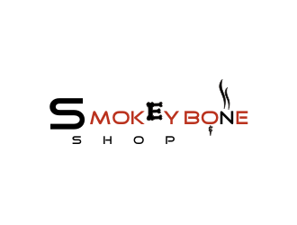 Smokey Bone Shop logo design by Lafayate