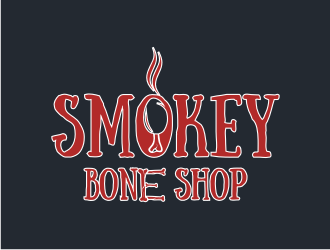 Smokey Bone Shop logo design by Garmos