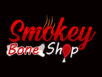 Smokey Bone Shop logo design by Suvendu