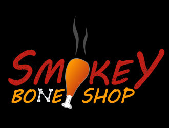 Smokey Bone Shop logo design by Suvendu