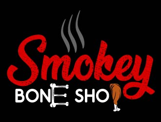 Smokey Bone Shop logo design by Suvendu