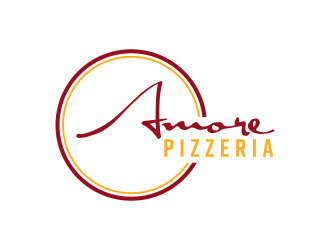 Amore Pizzeria  logo design by GassPoll