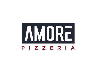 Amore Pizzeria  logo design by GassPoll