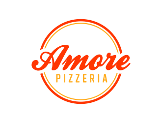 Amore Pizzeria  logo design by GassPoll