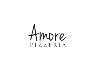 Amore Pizzeria  logo design by bombers