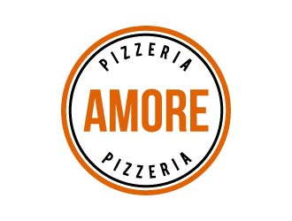 Amore Pizzeria  logo design by maserik