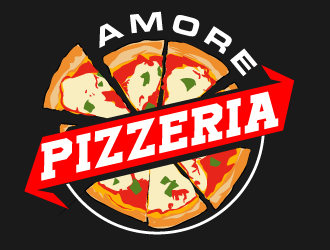 Amore Pizzeria  logo design by AamirKhan