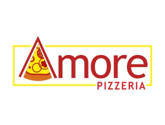 Amore Pizzeria  logo design by ruki