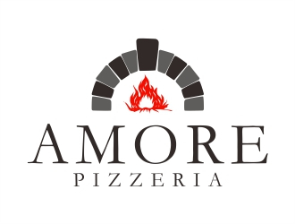 Amore Pizzeria  logo design by Alfatih05