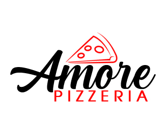 Amore Pizzeria  logo design by AamirKhan