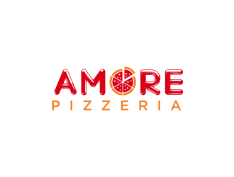 Amore Pizzeria  logo design by GassPoll