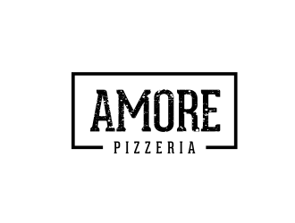 Amore Pizzeria  logo design by GassPoll