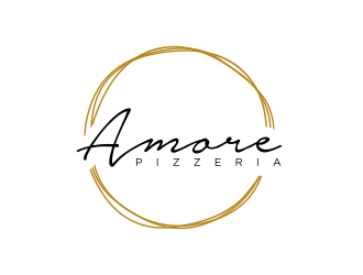 Amore Pizzeria  logo design by GassPoll