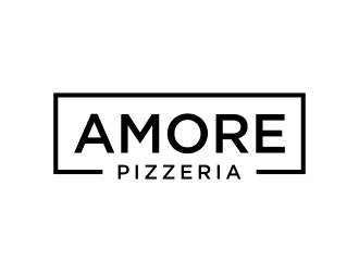 Amore Pizzeria  logo design by p0peye