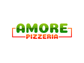 Amore Pizzeria  logo design by uttam