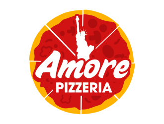 Amore Pizzeria  logo design by ingepro