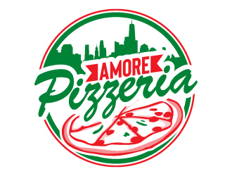 Amore Pizzeria  logo design by dasigns
