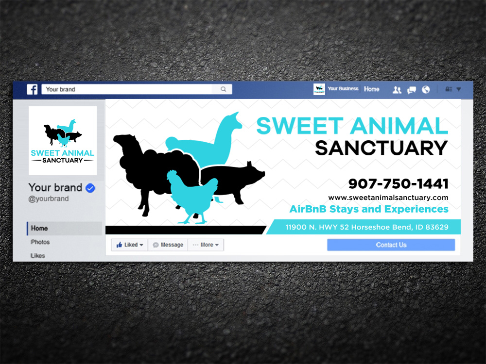 Sweet Animal Sanctuary (SAS) logo design by mattlyn