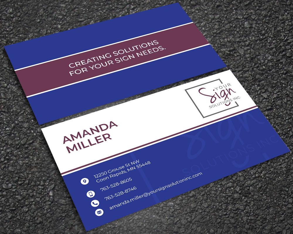 Your Sign Solutions Inc logo design by mattlyn