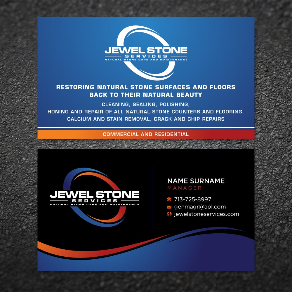 Jewel Stone Services logo design by labo