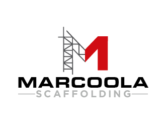 Marcoola Scaffolding  logo design by Farencia