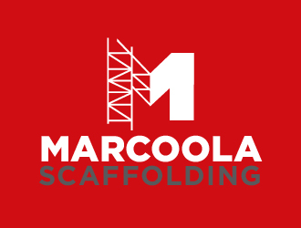 Marcoola Scaffolding  logo design by Farencia