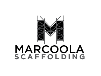 Marcoola Scaffolding  logo design by Farencia