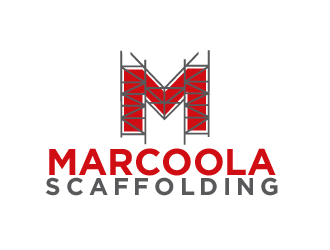 Marcoola Scaffolding  logo design by Farencia