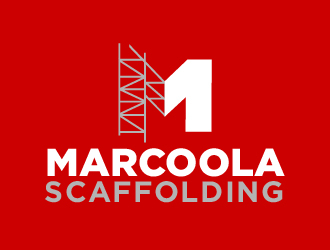 Marcoola Scaffolding  logo design by Farencia