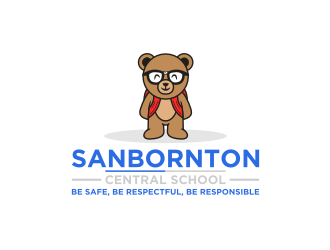 Sanbornton Central School logo design by ndndn